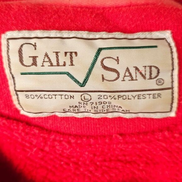 Vintage Federal Republic Of Germany Sweatshirt Mens Size Large 90s Travel - Picture 5 of 6